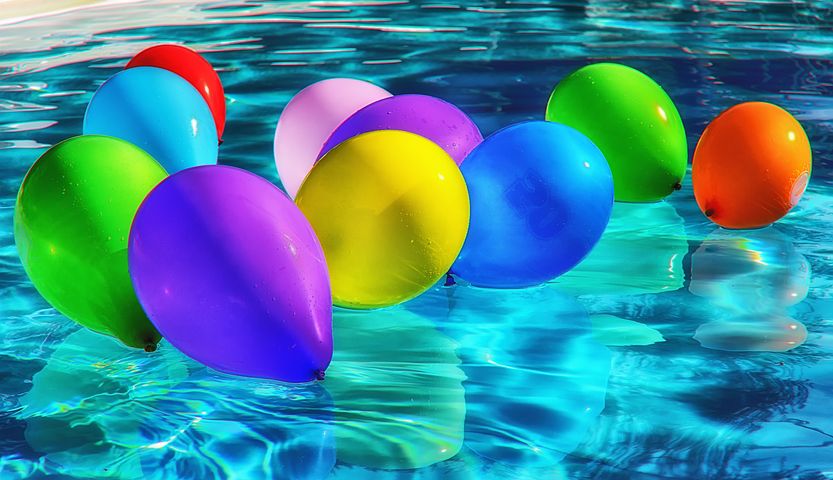 Nafukovací balónky bazén 
